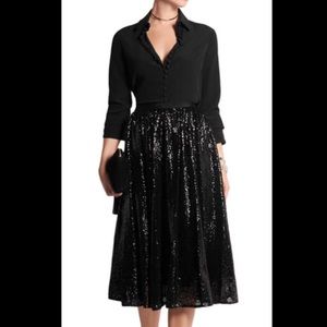 MICHAEL MICHAEL KORS
Sequined tulle midi skirt